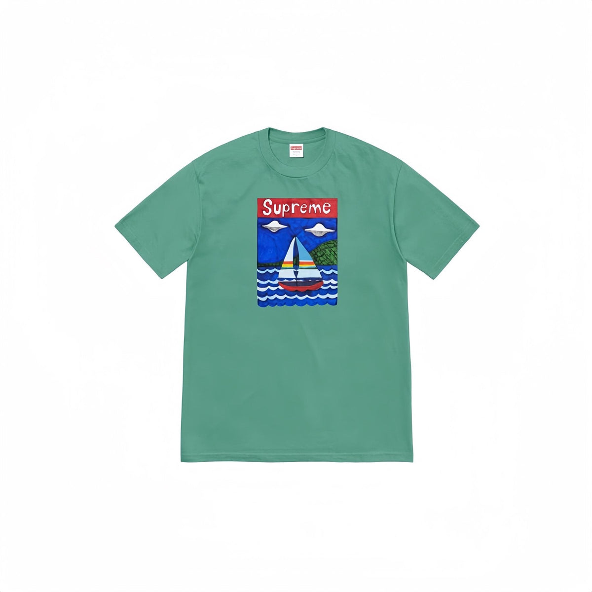 Supreme Sailboat Graphic T-Shirt — front