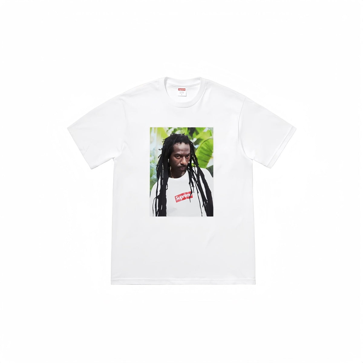 Supreme Buju Banton Portrait Graphic T-Shirt — front