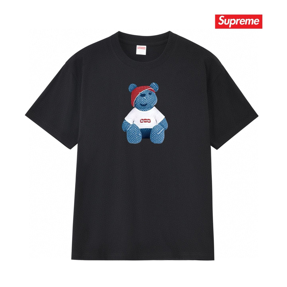 Supreme Teddy Bear Graphic Short-Sleeve T-Shirt — front