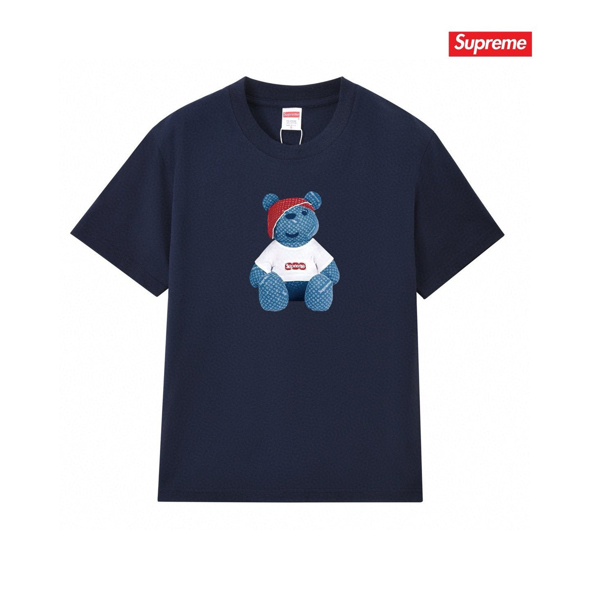 Supreme Teddy Bear Graphic Short-Sleeve T-Shirt — front