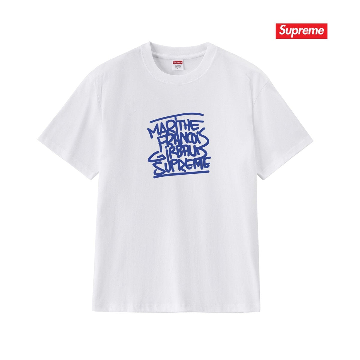Supreme Martine Graffiti Short-Sleeve T-Shirt — front